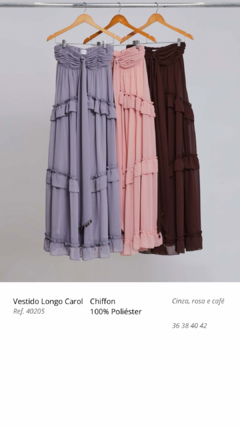 Vestido longo Carol - comprar online