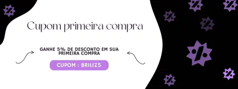 Imagem do banner rotativo Briliz - Semi Jóias e Piercing 
