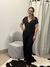 Conjunto calça e blusa em tricô