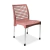 Silla Plastica Dubai Patas Metalicas Colombraro Art. 5403