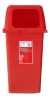 Cesto De Residuos Reciclaje 60 Lts Tapa Buzon X2 - comprar online