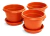 Maceta Terracota D:24 N2 C/posa Plato Colombraro X3 Unidades