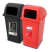 Cesto De Residuos Reciclaje 60 Lts Tapa Buzon X2 - Todo Colombraro