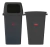 Cesto De Residuos Reciclaje 60 Lts Tapa Plana Y Buzon X2 - tienda online