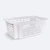 Cesto/canasto Rectangular Apilable Encastrable N2 Colombraro Color Blanco - comprar online