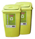 2 Tachos De Basura/reciclado X 50 L. C/ Etiquetas Colombraro en internet