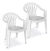 Silla Plastica Linea Verona Grande X2 Unidades Colombraro - Todo Colombraro