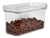 Contenedor Tarro Col Vision 3d 1500 Ml X1 Colombraro 9720 Transparente