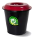 Tacho De Residuos 9 Lts Linea Eco C/ Tapa Colombraro