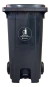 Tacho Recipiente De Residuos X 240 L. C/ Pedal Y Ruedas - comprar online
