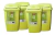 4 Tachos De Residuos/ Basura 25 Lts T/rebatible Colombraro
