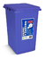 Cesto De Residuos Reciclaje 60 Lts Tapa Plana X2 Unidades - comprar online