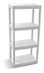 Estanteria Plastica Modular X4 Estantes Colombraro