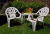 Sillon Reposera Jardin Monaco X 2 U. Mas Mesita Bacelona - comprar online