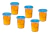 Contenedor/tarro Ring Star X 1000 Ml A Rosca X 6u Colombraro - comprar online