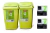 2 Tachos De Residuos 25lts T/rebatible + Bolsas Colombraro - Todo Colombraro