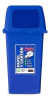 Cesto De Residuos Reciclaje 60 Lts Tapa Buzon X2