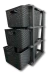 Cajonera Ratan Con 3 Cajones C/ruedas X 2 Unidades - comprar online