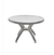 Mesa Redonda Plastica 120cm Gala Colombraro Color Blanco - Todo Colombraro