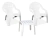 Sillon Reposera Jardin Monaco X 2 U. Mas Mesita Bacelona