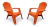 Sillones Reposeras X2 Sillon Country Plastico Colombraro - tienda online
