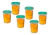Contenedor/tarro Ring Star X 1000 Ml A Rosca X 6u Colombraro - Todo Colombraro
