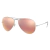 Ray-Ban Aviador Espejado 3025 -Plateado/rosa espejado - comprar online