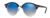 Ray-Ban Clubround Double Bridge 4346 -Negro/azul espejado - comprar online
