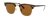 Ray-Ban Clubmaster Double Bridge 3816 -Carey dorado/marron liso - comprar online
