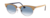 Ray-Ban Clubmaster Oval 3946 -Beige/azul degrade - comprar online