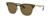 Ray-Ban Blaze Clubmaster 3576 -Dorado/marron - comprar online