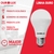 Kit 5 Lâmpadas LED Bulbo A60 E27 Bivolt - comprar online