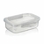 Pote para Microondas 270ml com Travas Transparente