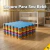 Kit 16 Peças Tatame Modular EVA 50x50cm 10mm Infantil Academia Piso Protetor Colorido Chão Tapete Casa na internet