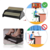 Apoio para Pés Ergonômico Ajustável - Black Piano - loja online