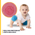 Joelheira Infantil Antiderrapante Para Bebê + Prendedor Universal De Chupeta - loja online
