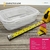 Imagem do Kit 10x Pote para Micro-ondas com Tampa - 270ML Transparente