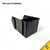 Kit 5 Caixas Bin n5 Gaveteiro Organizadora Estante Preta - comprar online