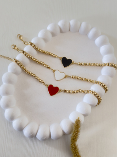 PULSERA BALINES CORAZÓN - comprar online