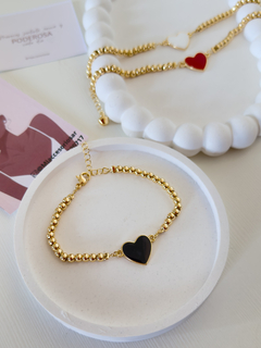 PULSERA BALINES CORAZÓN - tienda online