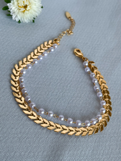 PULSERA DE TOBILLO PERLAS