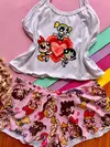 BABYDOLL SUEDE ESTAMPADO INFANTIL