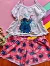 BABYDOLL SUEDE ESTAMPADO INFANTIL