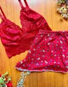 BABYDOLL SUEDE RENDA