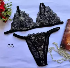 Conjunto lingerie GG sexy - comprar online