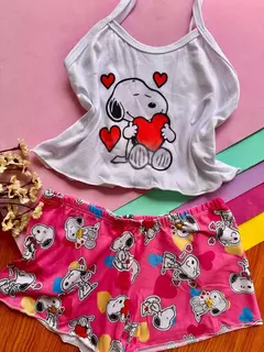 BABYDOLL SUEDE ESTAMPADO INFANTIL