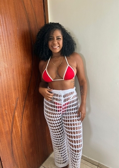 Calça de praia gringa