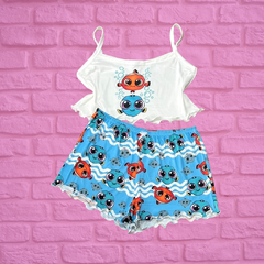 BabyDoll Ondinha Cropped LINHA PREMIUM