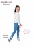 Calça Jeans Skinny Feminina com Bordado Infantil - Espelho Espelho Meu