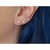 3 Brinco Trio Feminino Zirconias Todos Com 3mm Prata 925 - comprar online